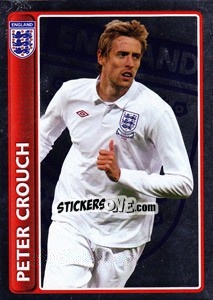Sticker Peter Crouch - England 2010 n. 107 - Topps