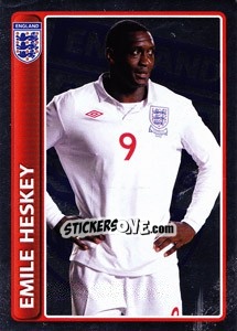 Sticker Emile Heskey - England 2010 n. 108 - Topps