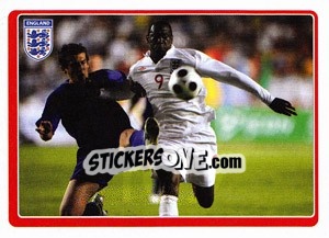 Sticker Emile Heskey - England 2010 - Topps