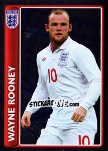 Sticker Wayne Rooney - England 2010 n. 112 - Topps