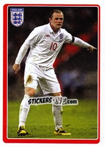 Sticker Wayne Rooney - England 2010 n. 113 - Topps
