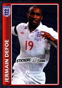 Cromo Jermain Defoe - England 2010 - Topps