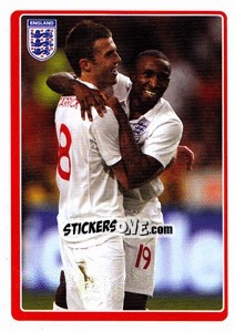 Sticker Jermain Defoe - England 2010 - Topps