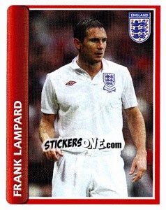 Cromo Question 2 - England 2010 - Topps