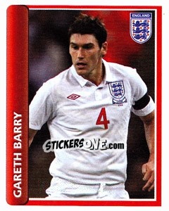 Sticker Question 8 - England 2010 n. 127 - Topps