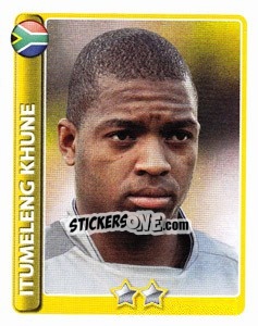 Sticker Itumeleng Khune - England 2010 n. 131 - Topps