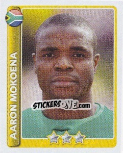Sticker Aaron Mokoena - England 2010 n. 132 - Topps