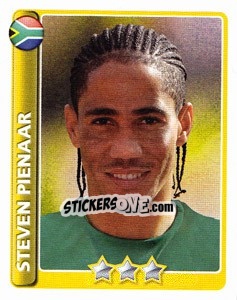 Sticker Steven Pienaar - England 2010 n. 137 - Topps