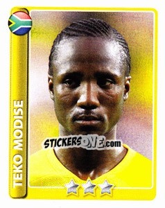 Sticker Teko Modise - England 2010 n. 138 - Topps