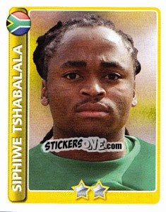 Sticker Siphiwe Tshabalala - England 2010 n. 140 - Topps