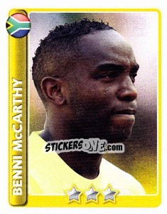 Sticker Benni Mccarthy - England 2010 n. 142 - Topps