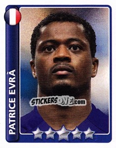 Sticker Patrice Evra - England 2010 n. 149 - Topps
