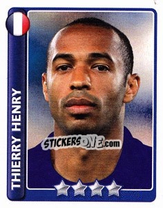 Sticker Thierry Henry - England 2010 n. 154 - Topps