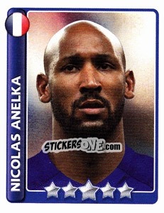 Sticker Nicolas Anelka - England 2010 n. 156 - Topps