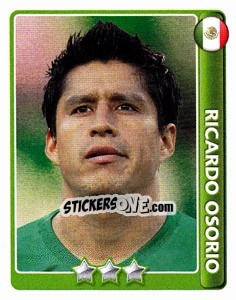 Sticker Ricardo Osorio - England 2010 n. 167 - Topps