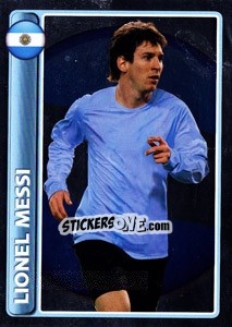 Sticker Star Player: Lionel Messi - England 2010 n. 170 - Topps