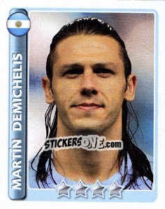 Sticker Martin Demíchelis - England 2010 - Topps