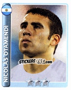 Sticker Nicolás Otamendi - England 2010 n. 175 - Topps