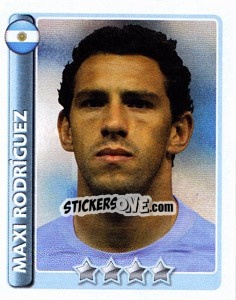 Cromo Maxi Rodríguez - England 2010 - Topps