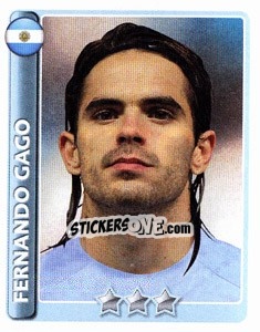 Sticker Fernando Gago - England 2010 - Topps