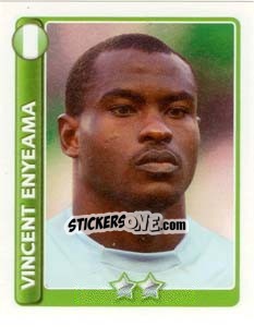 Sticker Vincent Enyeama - England 2010 n. 185 - Topps
