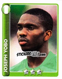 Sticker Joseph Yobo - England 2010 n. 186 - Topps