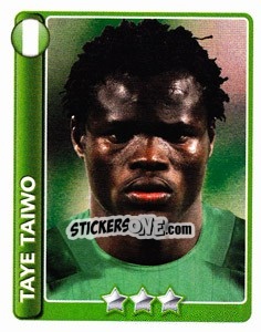 Figurina Taye Taiwo - England 2010 - Topps