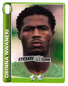 Sticker Obinna Nwaneri - England 2010 n. 188 - Topps