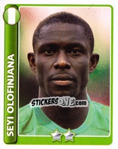 Sticker Seyi Olofinjana - England 2010 - Topps