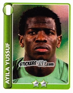 Sticker Ayila Yussuf - England 2010 n. 191 - Topps