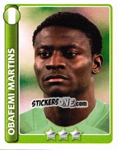 Sticker Obafemi Martins - England 2010 n. 195 - Topps
