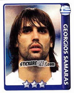 Sticker Georgios Samaras - England 2010 - Topps