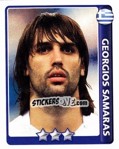 Sticker Georgios Samaras - England 2010 n. 208 - Topps