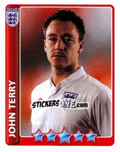 Sticker John Terry - England 2010 n. 213 - Topps