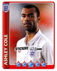 Sticker Ashley Cole - England 2010 n. 215 - Topps