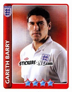 Sticker Gareth Barry - England 2010 n. 218 - Topps