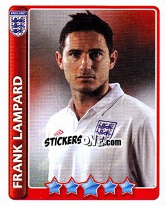Sticker Frank Lampard - England 2010 n. 219 - Topps