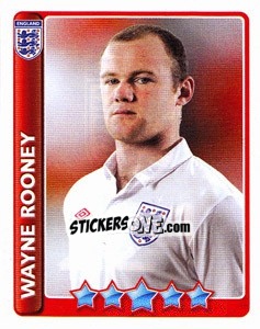 Cromo Wayne Rooney - England 2010 - Topps