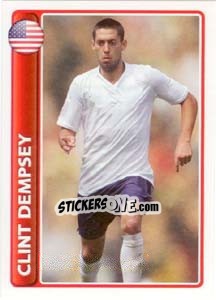Sticker Star Player: Clint Dempsey - England 2010 - Topps