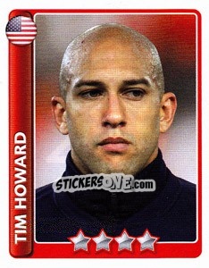 Sticker Tim Howard - England 2010 n. 225 - Topps