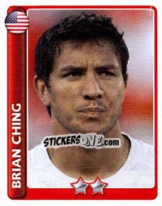 Sticker Brian Ching - England 2010 n. 234 - Topps