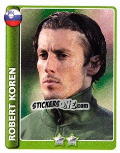 Sticker Robert Koren - England 2010 n. 241 - Topps