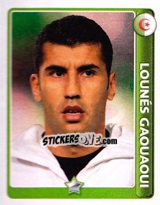 Figurina Lounés Gaouaoui - England 2010 - Topps