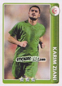 Cromo Star Player: Karim Ziani - England 2010 - Topps