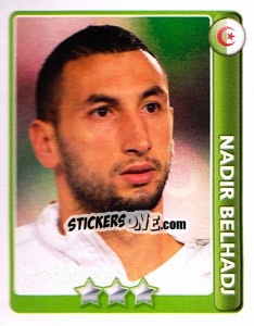 Sticker Nadir Belhadj - England 2010 n. 246 - Topps