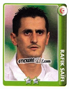 Sticker Rafik Saïfi - England 2010 - Topps