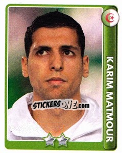 Figurina Karim Matmour - England 2010 - Topps