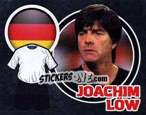 Sticker Country Flag / The Boss: Joachim Löw