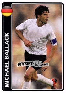 Sticker Star Player: Michael Ballack - England 2010 - Topps