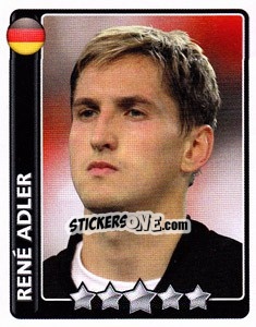 Sticker René Adler - England 2010 n. 251 - Topps